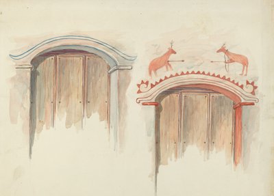 Disegno di restauro da Robert W.R. Taylor