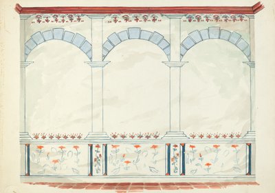 Disegno di restauro da Robert W.R. Taylor