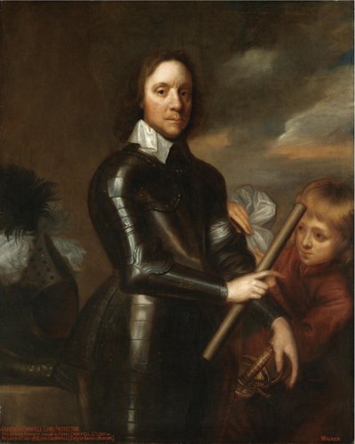 Ritratto di Oliver Cromwell 1599-1658 da Robert Walker