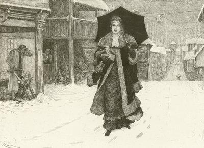 Lady Bountiful (incisione) da Robert Walker Macbeth