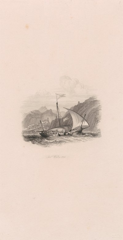 Amalfi (vignetta) da Robert Wallis