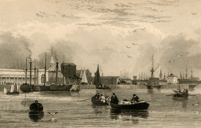 Liverpool, dal Mersey, No. III..., c1830 da Robert Wallis