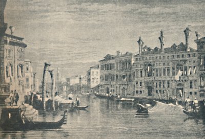 Palazzo Mocenigo, 1830, 1925 da Robert Wallis