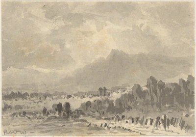 Paesaggio - Rocce e montagne da Robert Walter Weir