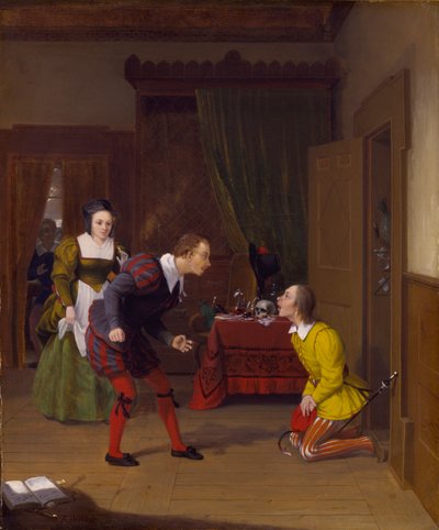 Le allegre comari di Windsor: Dr. Caius, Simple e Dame Quickly da Robert Walter Weir