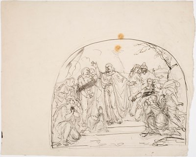 Cristo risuscita i morti da Robert Wilhelm Ekman