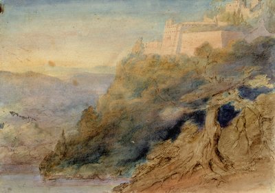 Palazzolo, Italian Landscape da Robert Wilhelm Ekman
