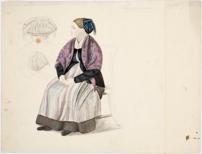 Contadina di Lappvesi da Robert Wilhelm Ekman