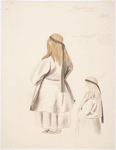Contadina e ragazza di Joutseno da Robert Wilhelm Ekman