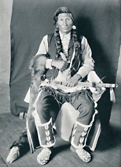 Un indiano Sahaptin, 1912 da Robert Wilson Shufeldt