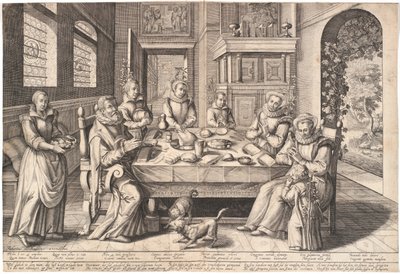 La preghiera a tavola da Robert de Baudous