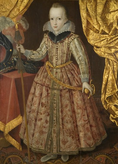 Carlo I quando Duca di York, c.1605 da Robert the Elder Peake