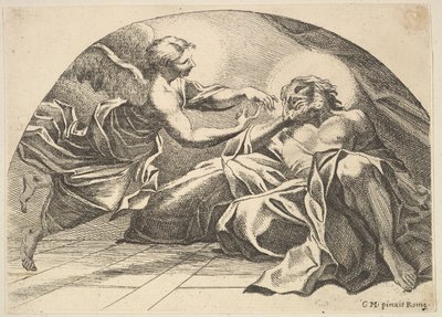Angelo che appare a Pietro in prigione, 1680-1743 da Robert van Audenaerde