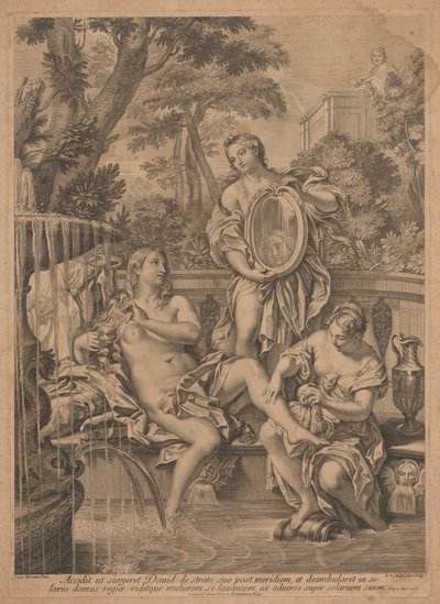 Davide e Betsabea da Robert van Audenaerde