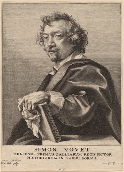 Simon Vouet da Robert van Voerst after Sir Anthony