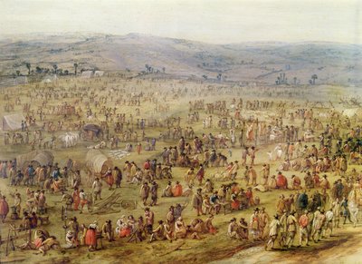 Accampamento militare (dettaglio) da Robert van den Hoecke