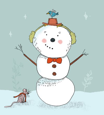 Pupazzo di Neve Stellato, 2019 da Roberta Murray