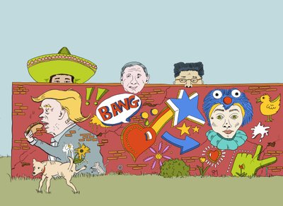 Il muro costruito da Donald da Roberta Murray