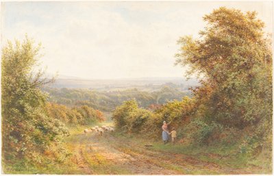 Squirrel Lane, vicino a Magham Down, Sussex da Roberto Angelo Kittermaster Marshall
