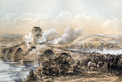 La battaglia di Bothwell Bridge, 1679 XIX secolo da Robertson