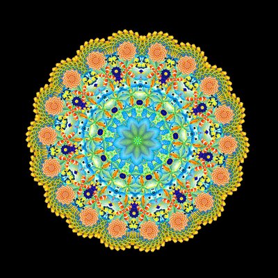 Ruota di pesci tropicali da Robyn Parker