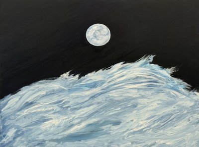 Onde oceaniche al chiaro di luna da RodMacIver