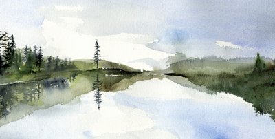 Il riflesso sereno sul lago da RodMacIver