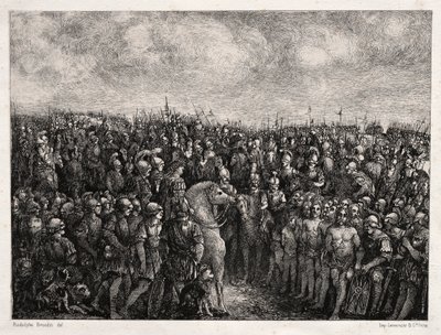 Cesare e i suoi Prigionieri da Rodolphe Bresdin