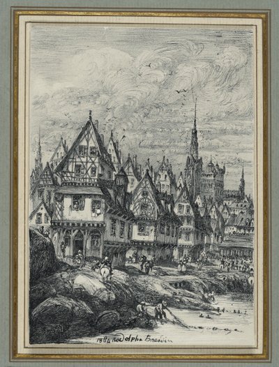 Porto peschereccio da Rodolphe Bresdin