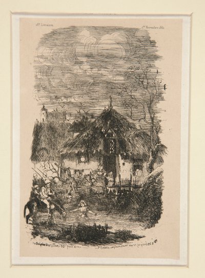 Pavillon de ferme da La Revue fantaisiste da Rodolphe Bresdin