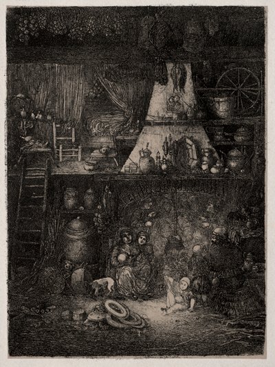 Interno contadino nell