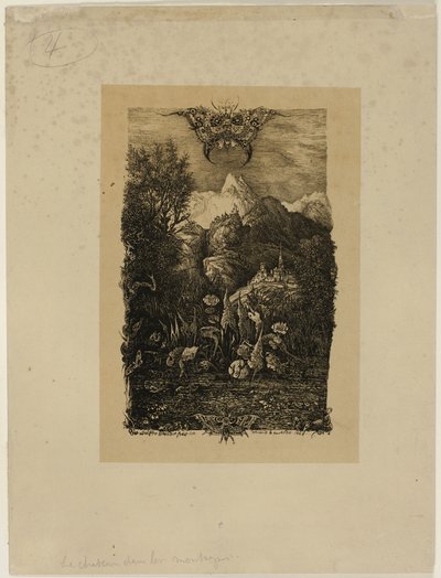 La farfalla e lo stagno da Rodolphe Bresdin