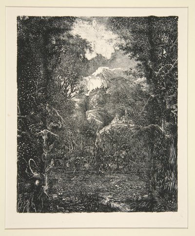 La città oltre la palude da Rodolphe Bresdin