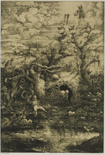 La commedia della morte da Rodolphe Bresdin