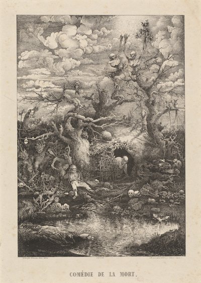 La commedia della morte da Rodolphe Bresdin