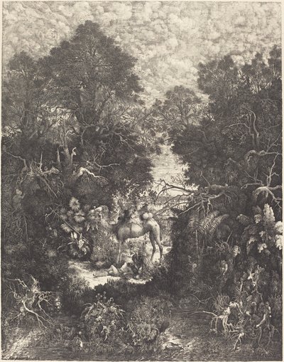 Il buon samaritano da Rodolphe Bresdin