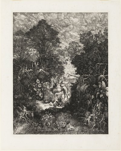 Il buon samaritano da Rodolphe Bresdin