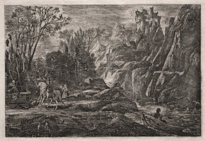 Il Cavaliere e la Morte da Rodolphe Bresdin