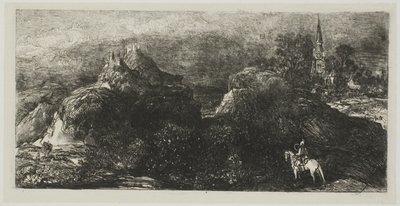 Il ritorno del cavaliere da Rodolphe Bresdin