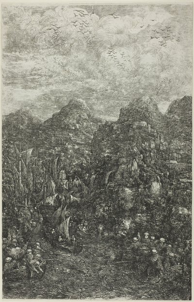 La pesca miracolosa da Rodolphe Bresdin