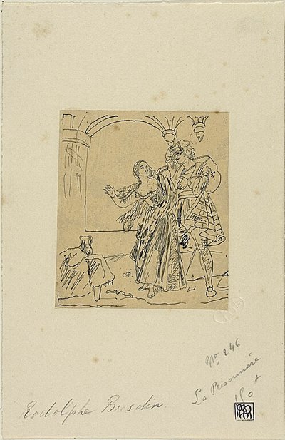 Il prigioniero da Rodolphe Bresdin