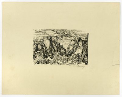 Senza Titolo (Possibilmente Cesare e le Sue Legioni) da Rodolphe Bresdin