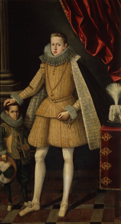 Principe Filippo e il nano, Miguel Soplillo, c.1620 da Rodrigo de Villandrando