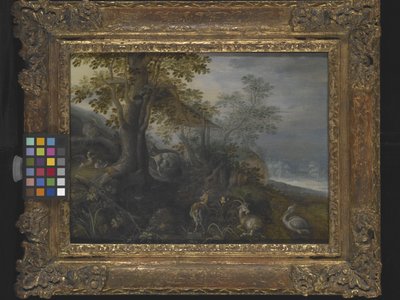 Paesaggio con Animali da Roelandt Jacobsz. Savery