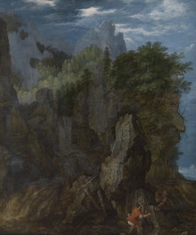 I pescatori di gamberi, c.1608 da Roelandt Jacobsz. Savery