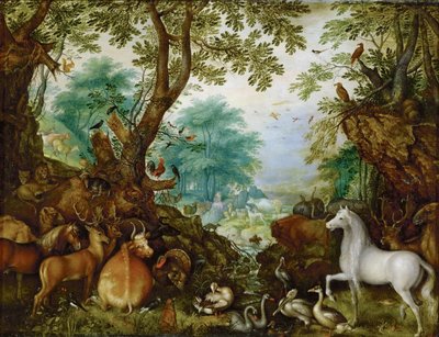 Orfeo tra gli animali da Roelandt Jacobsz. Savery