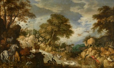 Orfeo e gli animali da Roelandt Jacobsz. Savery