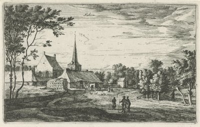 Veduta di Heesbeen da Roelant Roghman