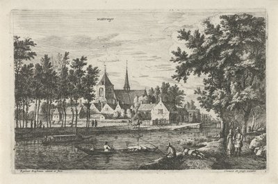Veduta di Wateringen da Roelant Roghman