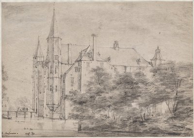 Castello di Zuylen vicino a Utrecht da Roelant Roghman